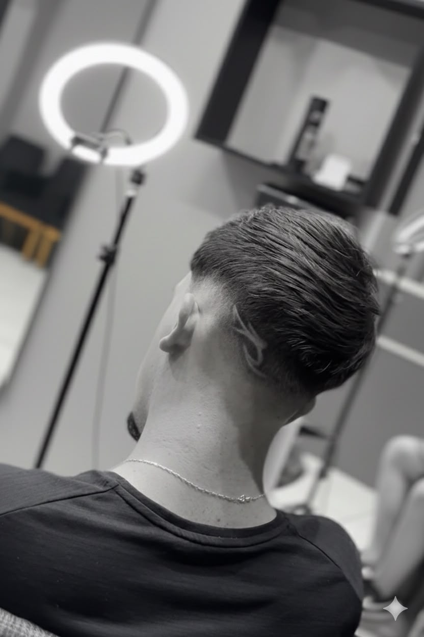 Resultado de corte masculino no Studio 23